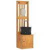 vidaXL Perchero de entrada SANDNES 45x40x159,5cm madera maciza de pino