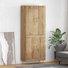 vidaXL Alacena Roble artesanal 69,5 x 34 x 180 cm Madera contrachapada