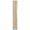 vidaXL Armario de baño madera contrachapada roble Sonoma 30x30x190 cm