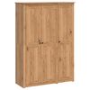 vidaXL Armario PANAMA Miel 131,5 x 50 x 185 cm Madera de Pino Maciza