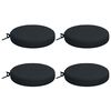 vidaXL Cojines de Asiento de 4 Piezas SOEST 4 uds. 100% Poli&eacute;ster