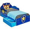 Paw Patrol Cama infantil con cajones 145x68x77 cm azul WORL268007
