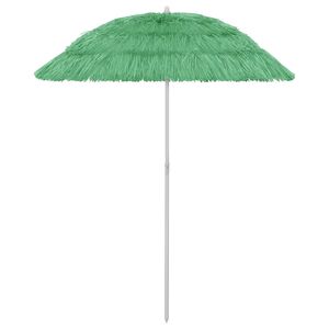 vidaXL Sombrilla de playa Hawaii verde 180 cm