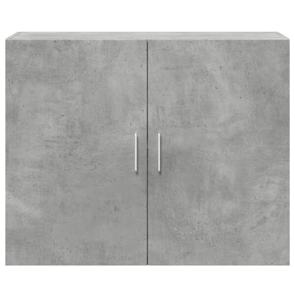 vidaXL Armario de pared madera ingenier&iacute;a gris hormig&oacute;n 80x42,5x64 cm