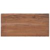 vidaXL Banco Natural 50 x 26 x 45 cm Madera de Caoba