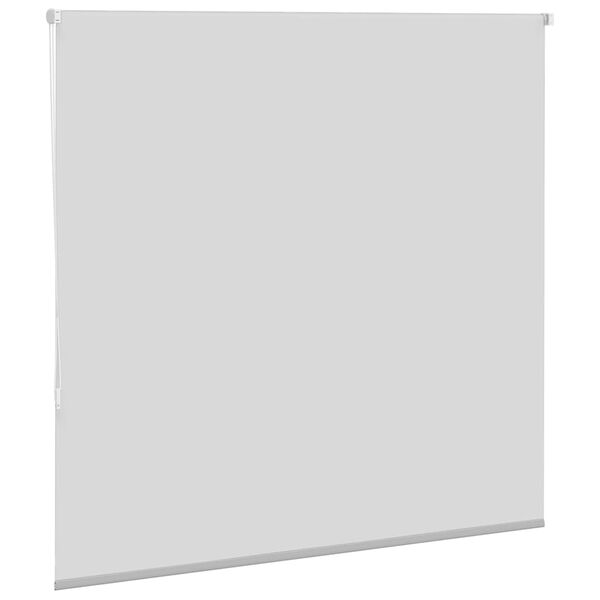 vidaXL Estor Enrollable Opaco gris claro 155x130 cm Tela Ancho 151,6cm