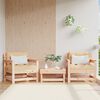 vidaXL Sillones de jard&iacute;n 2 unidades madera maciza de pino