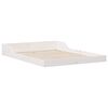 vidaXL Estructura de cama 140 x 190 cm Madera de pino macizo