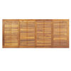 vidaXL Mesa de jardín con patas en U madera maciza acacia 200x90x75 cm