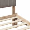 vidaXL Estructura de cama Marrón 75 x 190 cm Madera de pino macizo