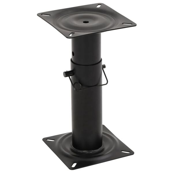 vidaXL Pedestal de asiento de barco giratorio 360&deg; ajustable acero
