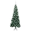 vidaXL &Aacute;rbol de Navidad Artificial de Esquina Verde 180 cm PVC y Metal