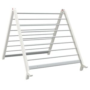vidaXL Tendedero extensible para ba&ntilde;era aluminio 53-90 cm