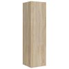 vidaXL Set de muebles para TV 8 pzas madera contrachapada roble Sonoma