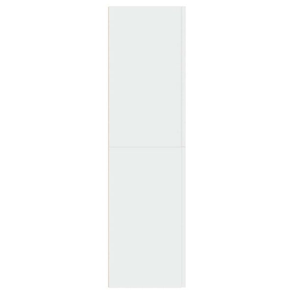 vidaXL Mueble para TV de madera contrachapada blanco 30,5x30x110 cm