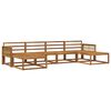 vidaXL Conjunto de sof&aacute;s de exterior 6 pcs Natural