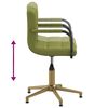 vidaXL Sillas de comedor giratorias 4 unidades terciopelo verde claro