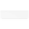 vidaXL Estante flotante de pared MDF blanco 80x23,5x3,8 cm
