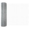 vidaXL Cerca de Alambre Soldado 5000 x 40 cm Plateado