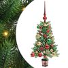 vidaXL &Aacute;rbol de Navidad con 150 LED con soporte Verde 65 cm PE