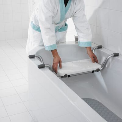 RIDDER Asiento/Taburete bañera Eco blanco A0042001