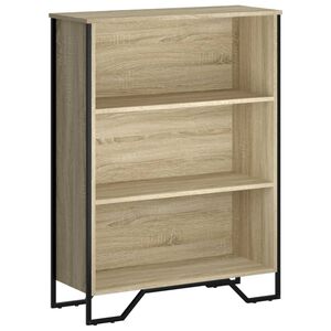 vidaXL Estanter&iacute;a madera de ingenier&iacute;a roble Sonoma 80x31x106 cm