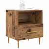 vidaXL Mesa de Noche con cajón 2 pcs Madera vieja 40 x 35 x 47.5 cm