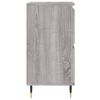 vidaXL Aparador de madera contrachapada gris Sonoma 60x35x70 cm