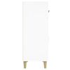 vidaXL Aparador de madera contrachapada blanco 69,5x34x89 cm