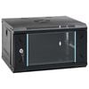 vidaXL Armario de red de pared 6U de 19" IP20, 53 x 40 x 30 cm