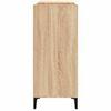 vidaXL Mueble discos madera contrachapada roble Sonoma 84,5x38x89 cm