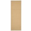 vidaXL Alfombra de sisal natural 100x300 cm