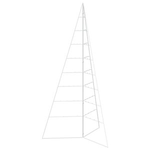 vidaXL &Aacute;rbol de Navidad de metal con soporte plegable KUOPIO 180 cm