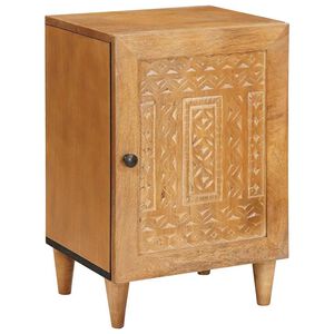 vidaXL Mueble de Cuarto de Ba&ntilde;o Marr&oacute;n Claro 38 x 33 x 58 cm