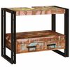 vidaXL Mueble Tocador con caj&oacute;n Multicolor Madera s&oacute;lida recuperada