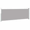 vidaXL Toldo lateral retr&aacute;ctil 160x500 cm gris