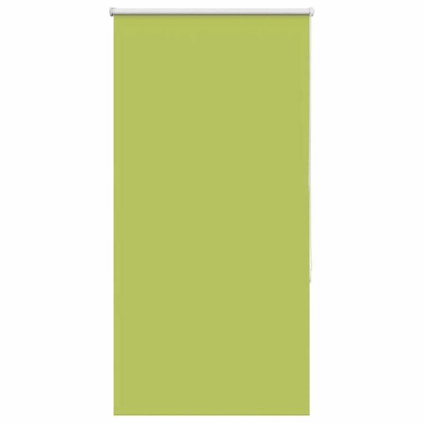 vidaXL Estor Enrollable Opaco hojas verde 70x175 cm Tela Ancho 65,7 cm