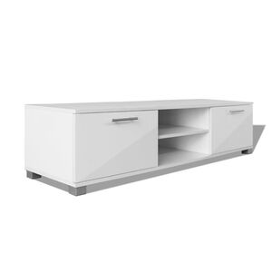 vidaXL Mueble para TV blanco brillante 120x40,5x35 cm