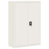 vidaXL Armario archivador de acero blanco 90x40x140 cm