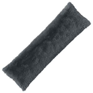 vidaXL Funda de almohada HEERLEN Gris antracita 40 x 145 cm Fleece PV