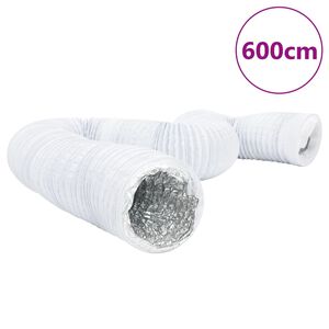 vidaXL Conducto de ventilaci&oacute;n de aluminio y PVC 6 m &Oslash;10 cm