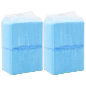 vidaXL Empapadores para mascota 200 unidades 45x33 cm textil no tejido