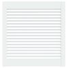 vidaXL Puerta de armario de lamas madera pino blanco 61,5x59,4 cm