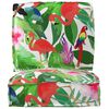 vidaXL Juego de Cojines para Palets 2 pcs Jungla tropical Tela Oxford