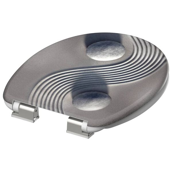 SCH&Uuml;TTE Asiento de WC con cierre suave YIN & YANG