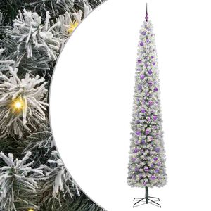 vidaXL &Aacute;rbol de Navidad artificial Verde 270 cm PVC, Acero y Pl&aacute;stico