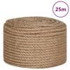 vidaXL Cuerda de yute 25 m de longitud y 14 mm de grosor