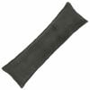 vidaXL Funda de almohada HOUTEN Gris oscuro 40 x 145 cm Boucl&eacute;