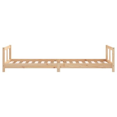 vidaXL Estructura de cama para niños madera maciza de pino 80x200 cm