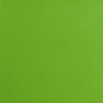 vidaXL Silla de oficina giratoria de cuero sintético verde y blanco